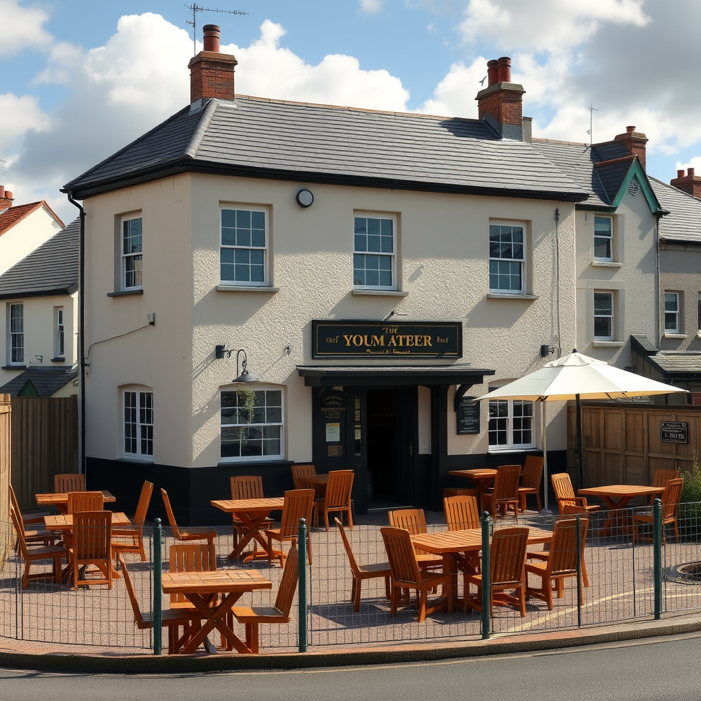 Beloved local pub with 80-seat beer garden on sale
